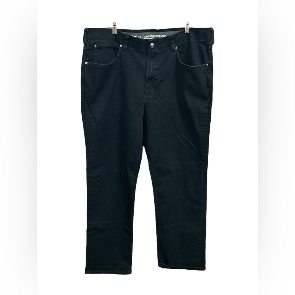 Lee Extreme Motion Big & Tall Relaxed Fit Straight Leg Men's Jeans 44X32 Black